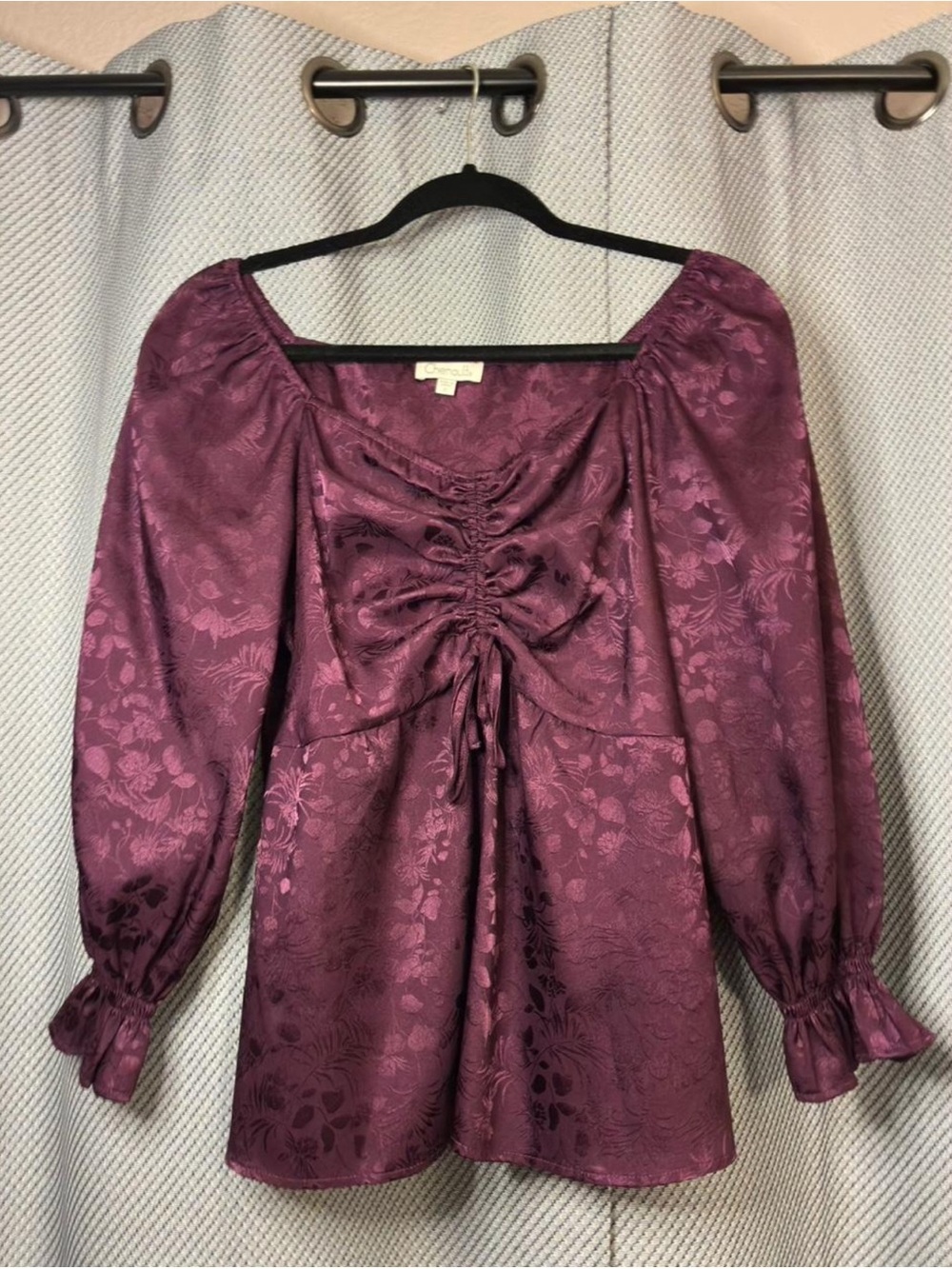 Dark Purple Blouse
